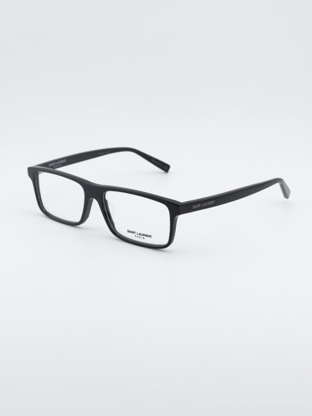 Saint Laurent SL 483 001 Eyeglasses Black 55mm Rectangle Frame